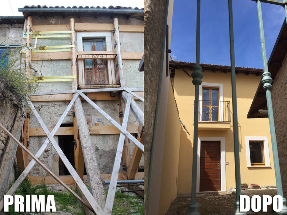 RICOSTRUZIONE POST-SISMA AGGREGATO DON PEPPE (BARISCIANO-AQ), MADIS COSTRUZIONI SRL MADIS COSTRUZIONI SRL