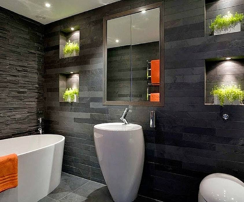 homify Modern Bathroom Ceramic