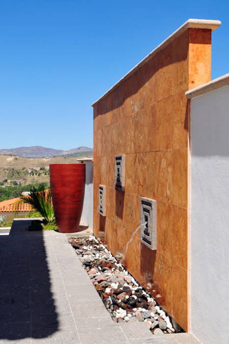 residencia Caballero, Excelencia en Diseño Excelencia en Diseño Varandas, alpendres e terraços coloniais Tijolo