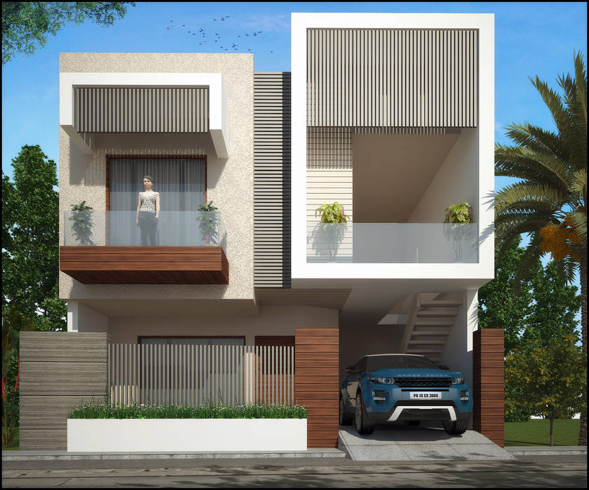 Mr. Narinder Handa Pixel Works Modern houses