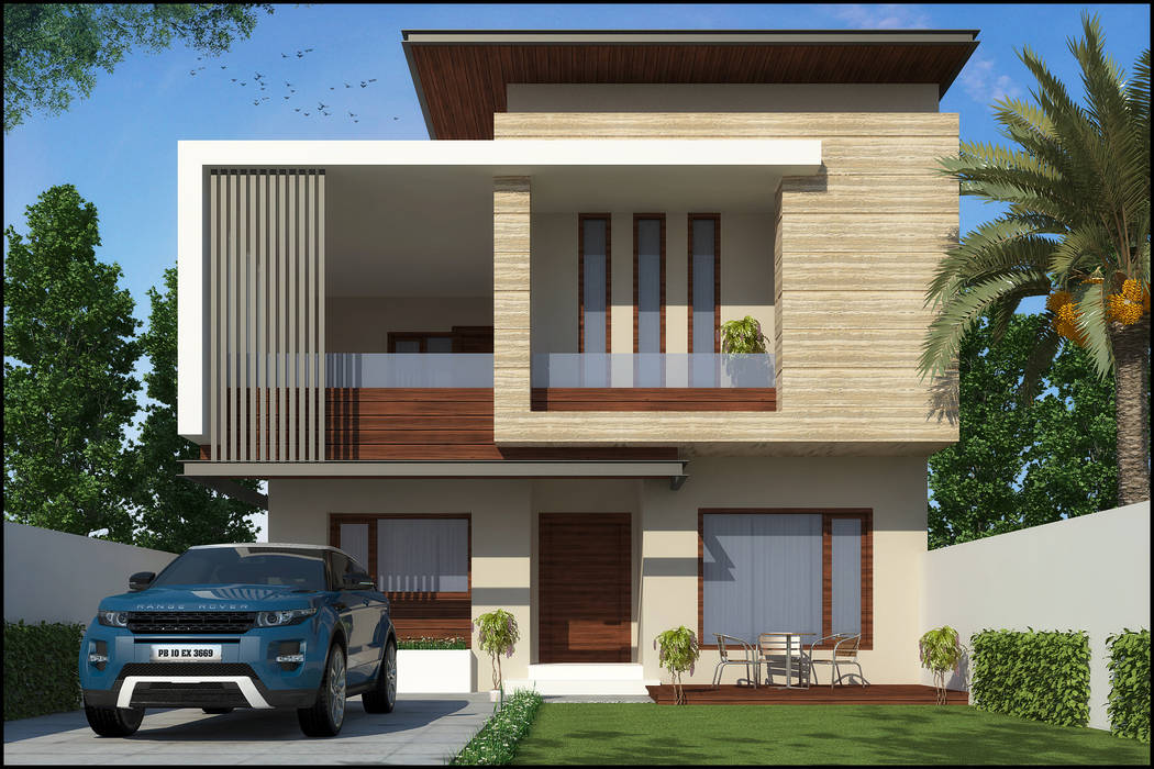 Mr. Chawla ji Pixel Works Modern houses