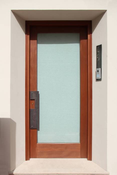 TER, studioSAL_14 studioSAL_14 Minimalist style doors Iron/Steel Doorknobs & accessories