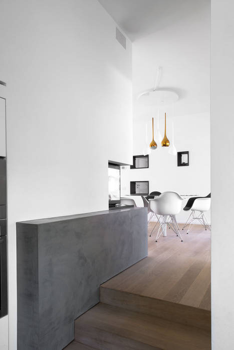 C House, EXiT architetti associati EXiT architetti associati Salones minimalistas