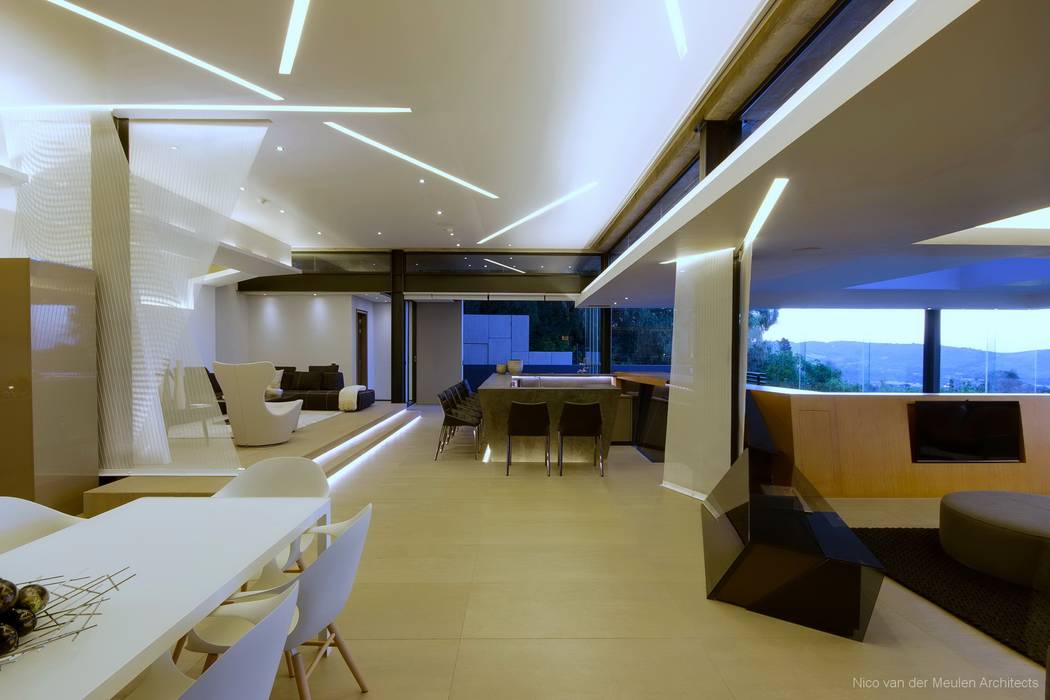 Concrete House , Nico Van Der Meulen Architects Nico Van Der Meulen Architects Living room
