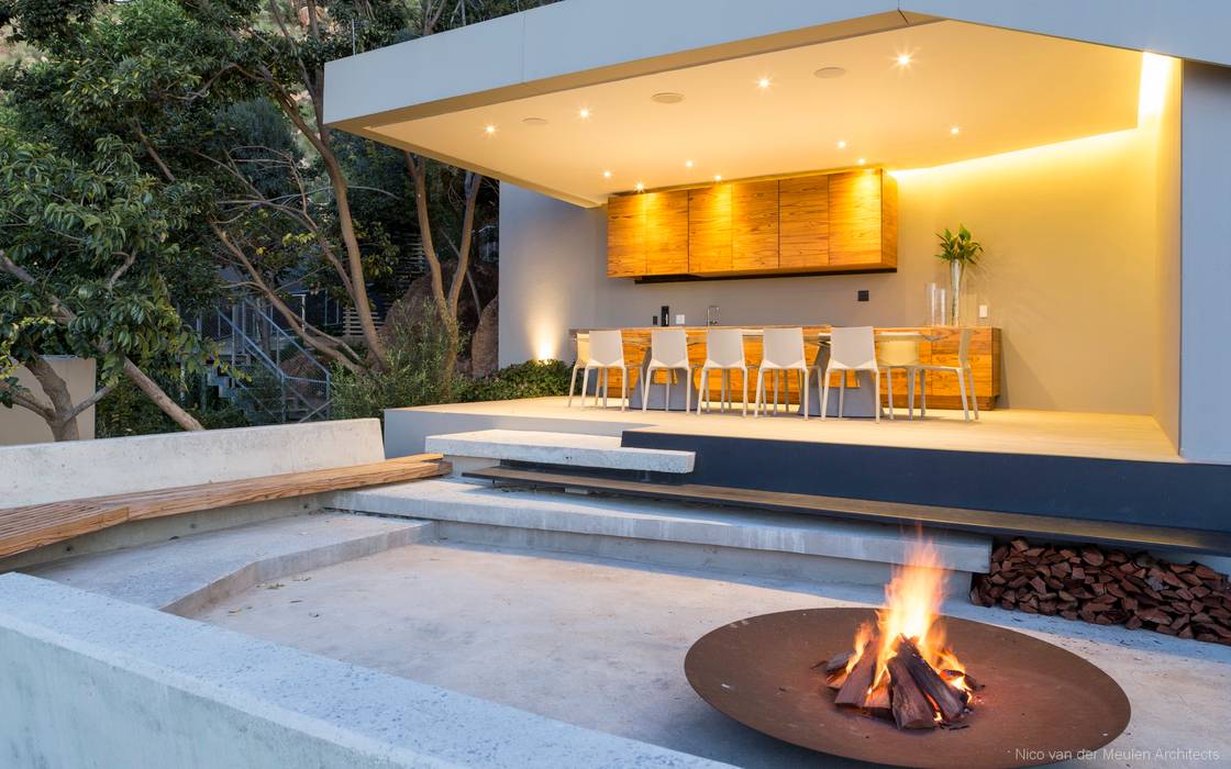 Concrete House , Nico Van Der Meulen Architects Nico Van Der Meulen Architects Modern style gardens