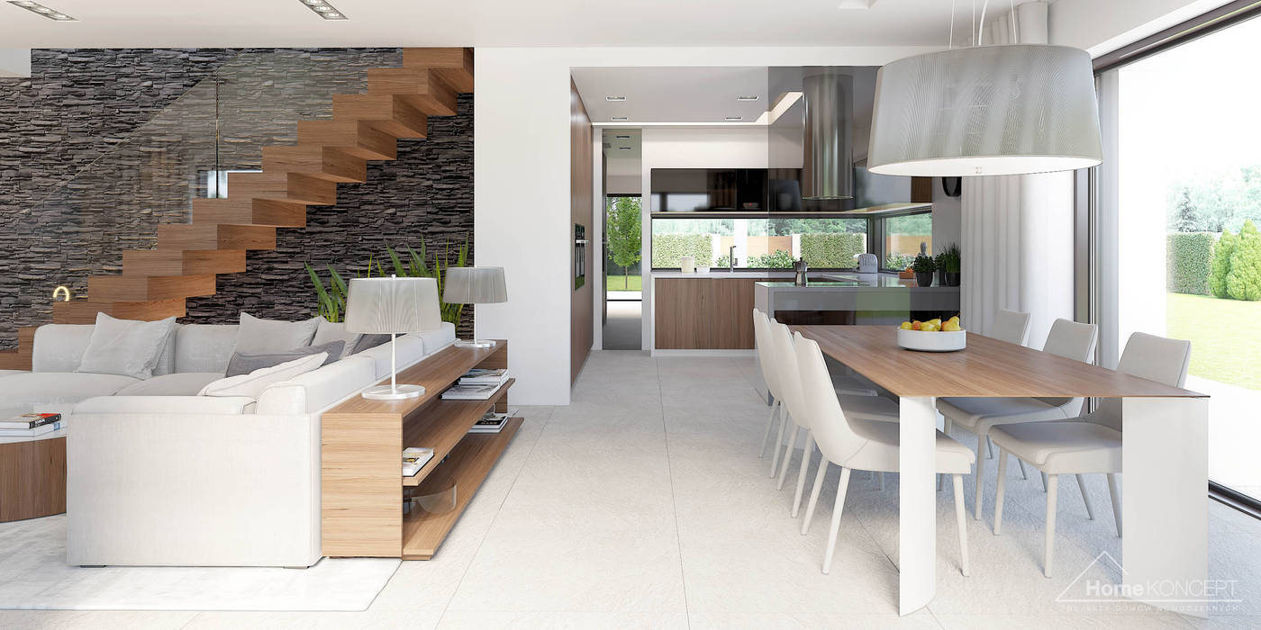 modern by HOMEKONCEPT | Projekty Domów Nowoczesnych, Modern