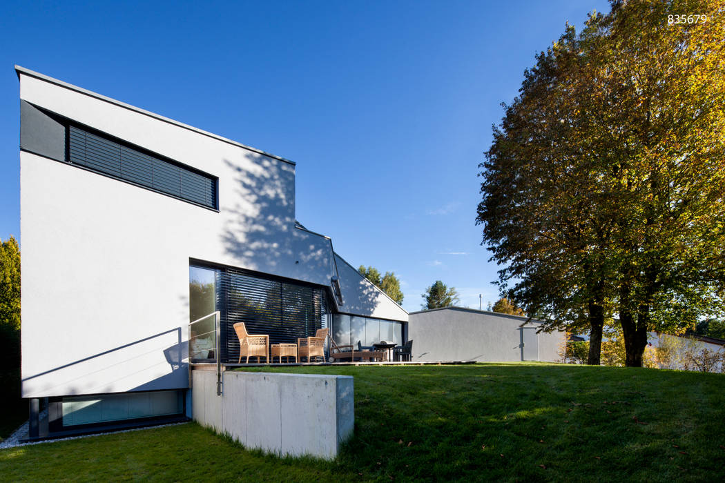 Haus F, WSM ARCHITEKTEN WSM ARCHITEKTEN Jardines de estilo moderno