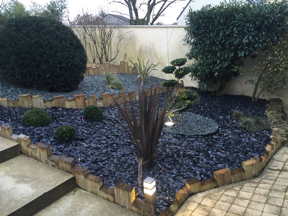 Jardin moderne sans entretien jardin moderne par dcpaysage ...