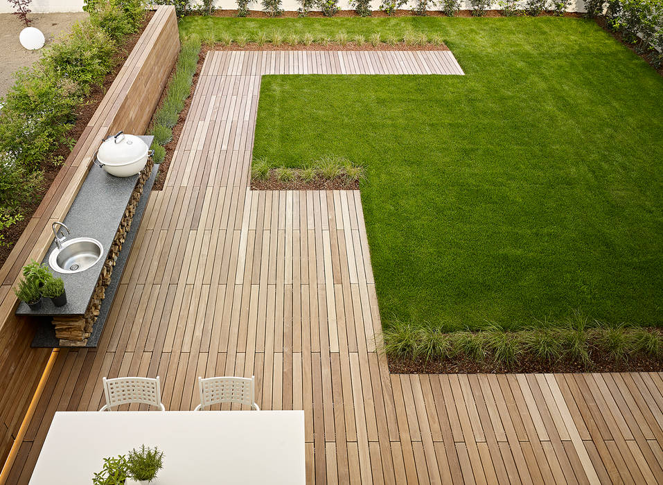 homify Jardines minimalistas