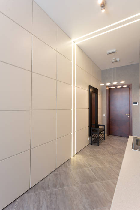 Дизайн проект для квартиры 50 в м2. , Bellarte interior studio Bellarte interior studio Коридор