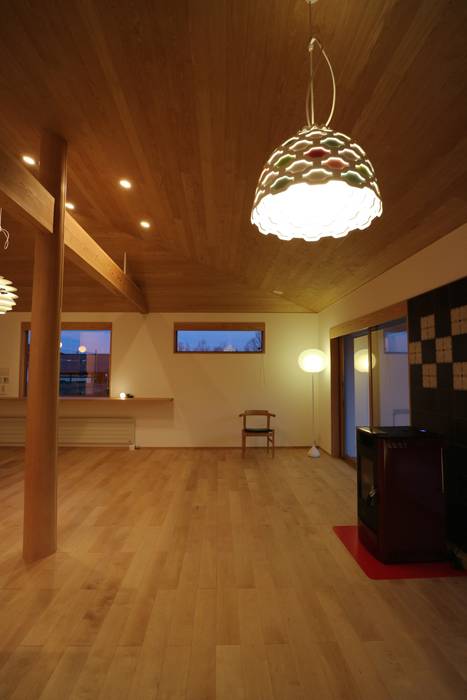 森のあとりえ, アトリエ・アースワーク アトリエ・アースワーク Scandinavian style living room