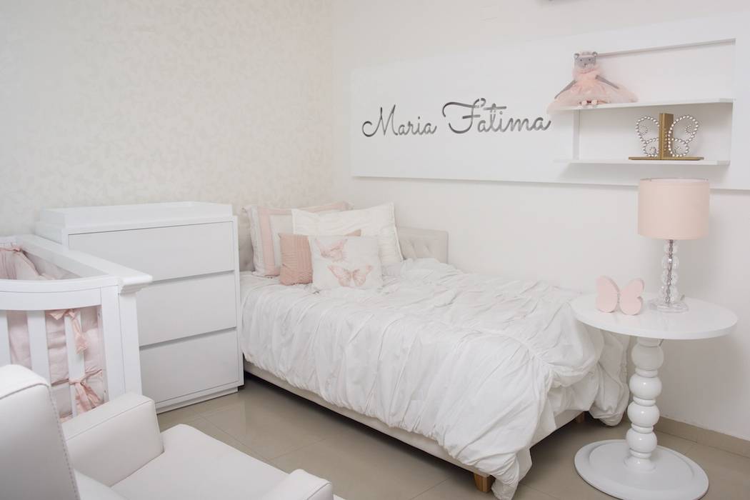 Dormitorio infantil bebe , Monica Saravia Monica Saravia Habitaciones para niños de estilo moderno