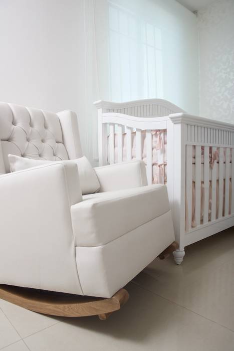 Dormitorio infantil bebe , Monica Saravia Monica Saravia 嬰兒房/兒童房