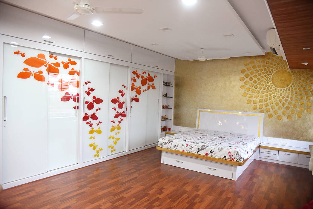 Deshmukh Residence, Ornate Projects Ornate Projects Chambre minimaliste