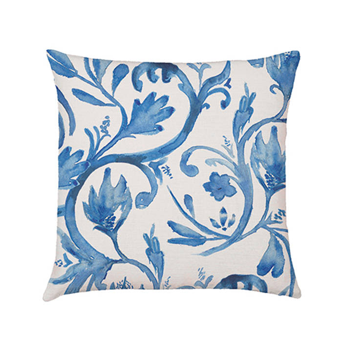 Rushflower cushion cover cobalt Occipinti 客廳 配件與裝飾品