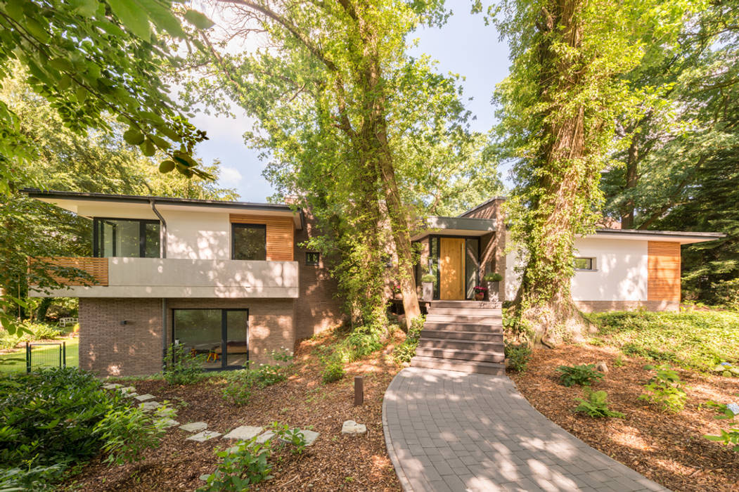 Einfamilienhaus TW12, Hellmers P2 | Architektur & Projekte Hellmers P2 | Architektur & Projekte Modern houses Wood Wood effect