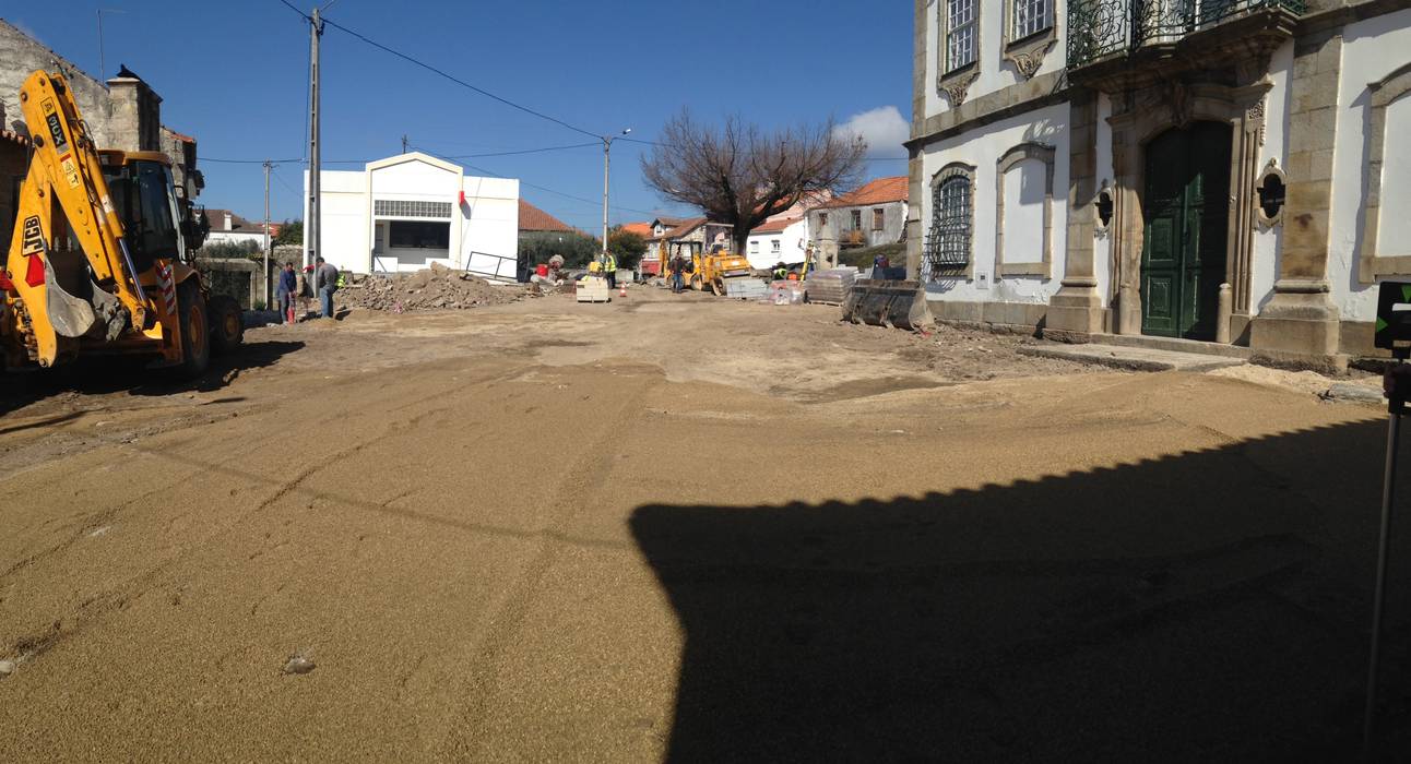 durante execução de obra ARKIVO Casas rústicas