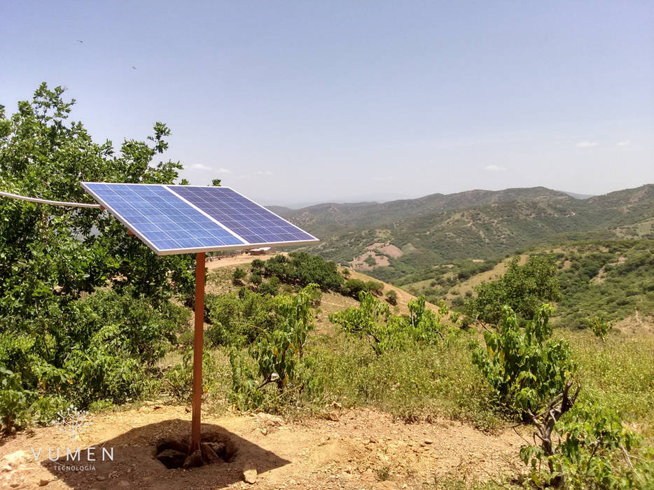 Electrificación de comunidades, Vumen Vumen منازل