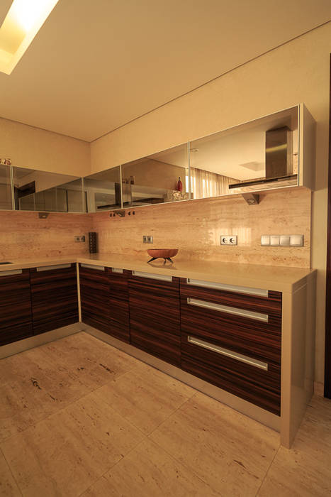 Moradia Algarve 2012 Cozinhas mediterrânicas por Atelier Ana Leonor Rocha Mediterrânico