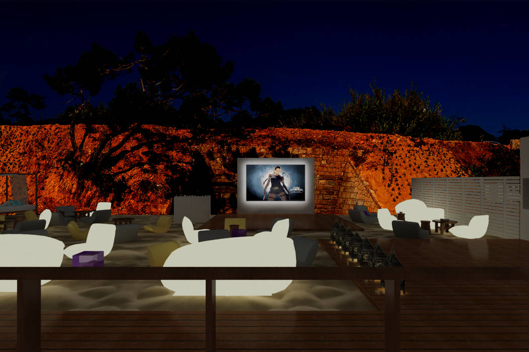 Sun SET -lounge Praia do Evaristo, Atelier Ana Leonor Rocha Atelier Ana Leonor Rocha Commercial spaces Bars & clubs