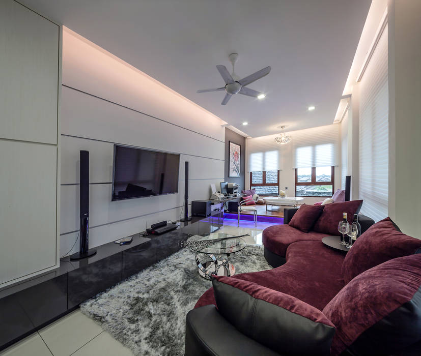 Majestic Contemporary | BUNGALOW , Design Spirits Design Spirits minimalist style media rooms