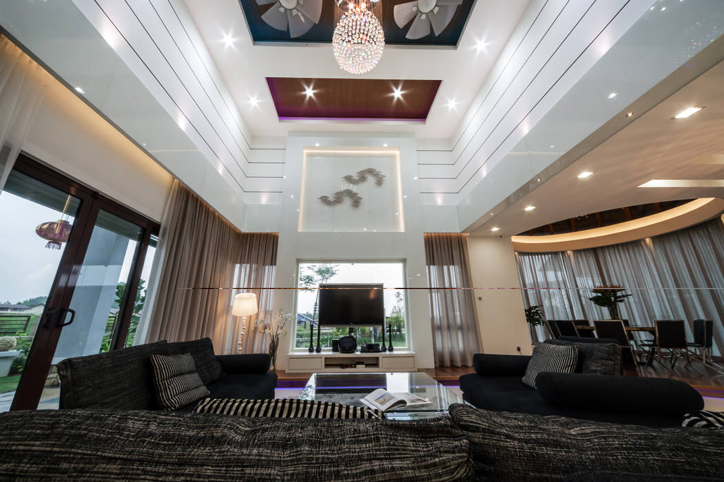 Majestic Contemporary | BUNGALOW , Design Spirits Design Spirits Living room