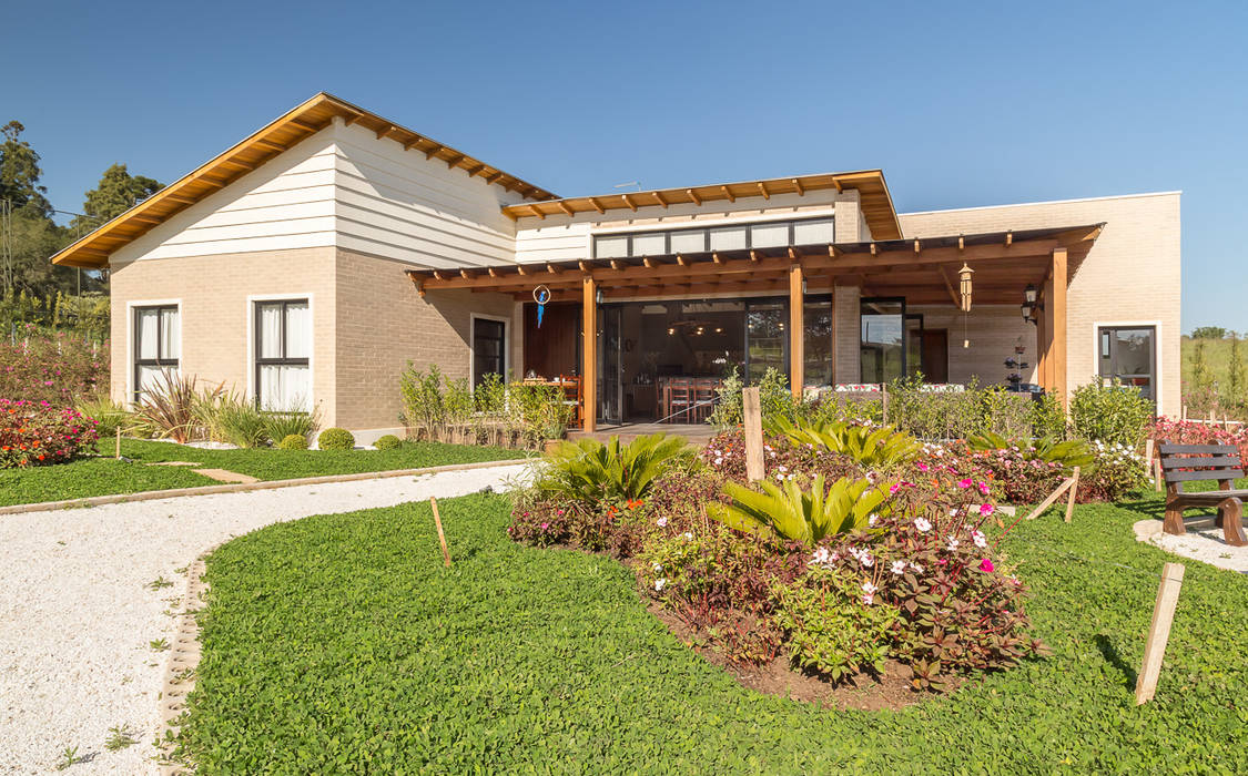 Casa de Campo, Juliana Lahóz Arquitetura Juliana Lahóz Arquitetura Maisons rurales