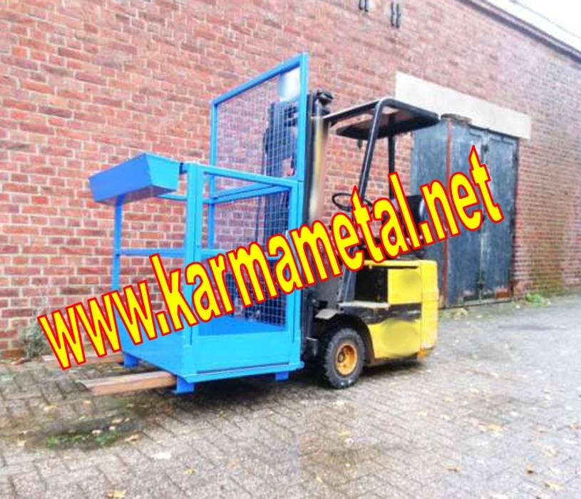 KARMA METAL-Forklift İnsan Personel Adam Taşıma Kaldırma Sepeti, KARMA METAL KARMA METAL