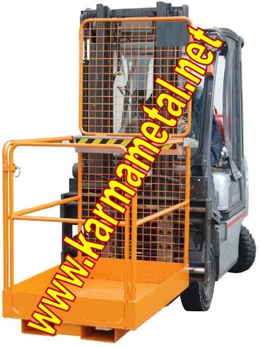 KARMA METAL-Forklift İnsan Personel Adam Taşıma Kaldırma Sepeti, KARMA METAL KARMA METAL