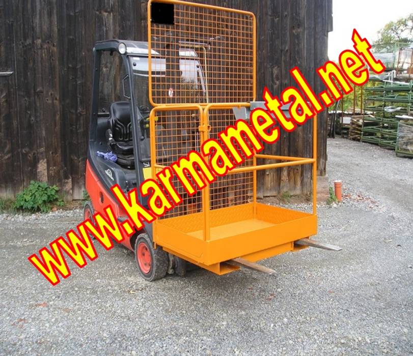 KARMA METAL-Forklift İnsan Personel Adam Taşıma Kaldırma Sepeti, KARMA METAL KARMA METAL