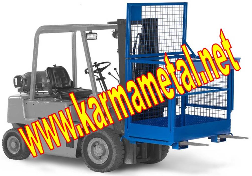 KARMA METAL-Forklift İnsan Personel Adam Taşıma Kaldırma Sepeti, KARMA METAL KARMA METAL