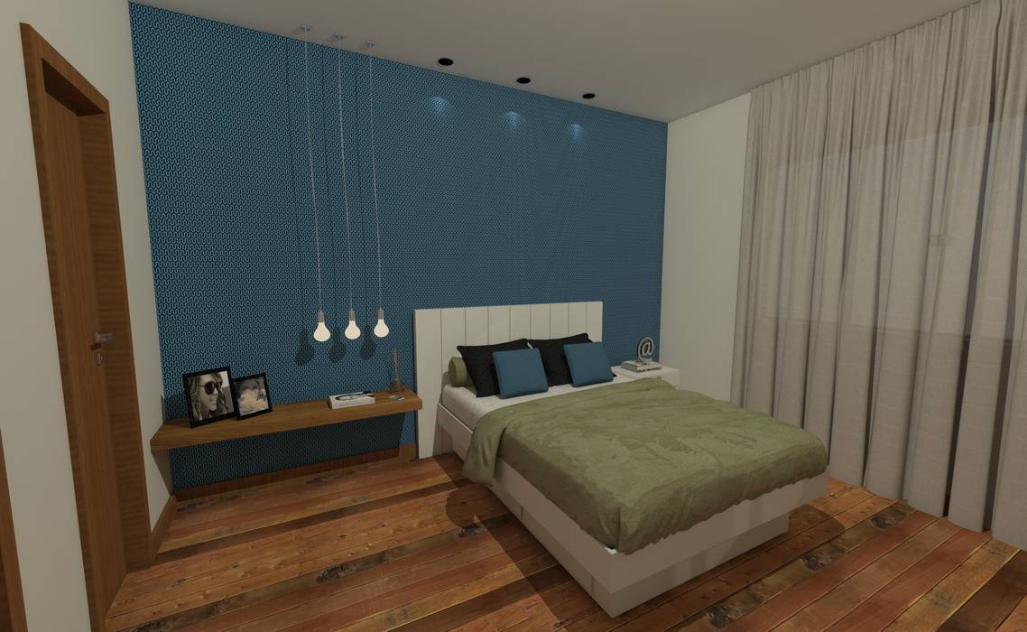 homify Modern style bedroom