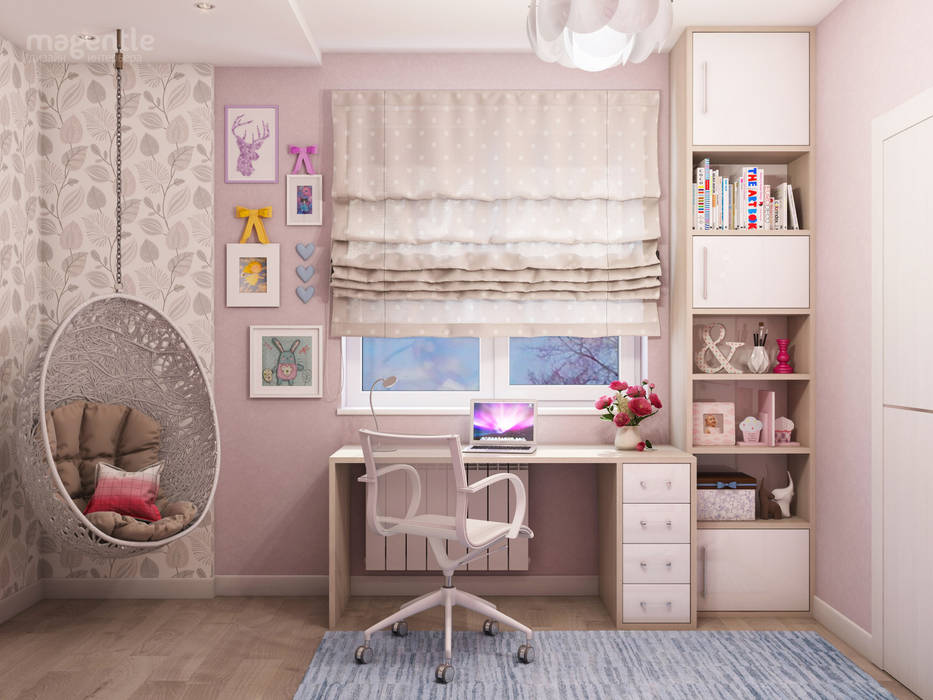 Лескова, MAGENTLE MAGENTLE Minimalist nursery/kids room MDF