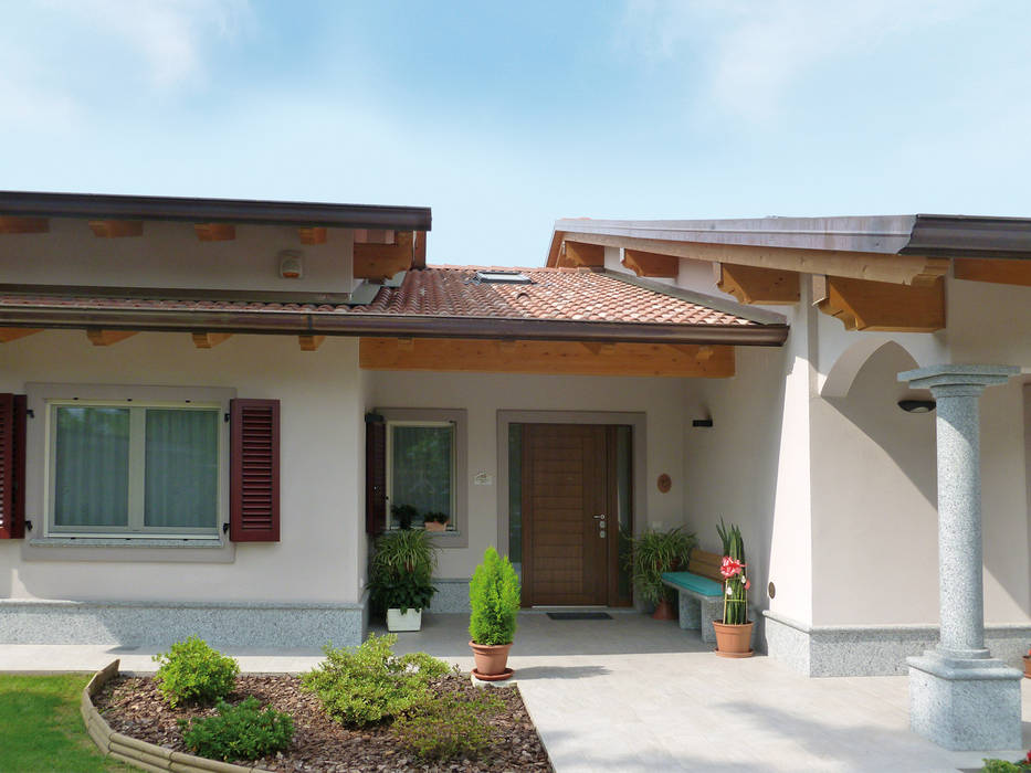 ​Villa classica in legno - Cavenago d’Adda (LO), Marlegno Marlegno Сборные дома Дерево