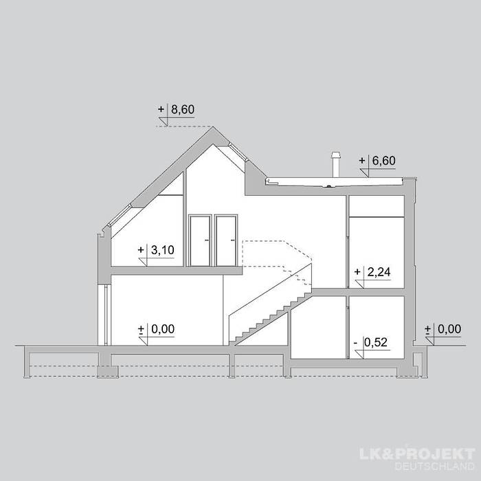 в современный. Автор – LK&Projekt GmbH, Модерн