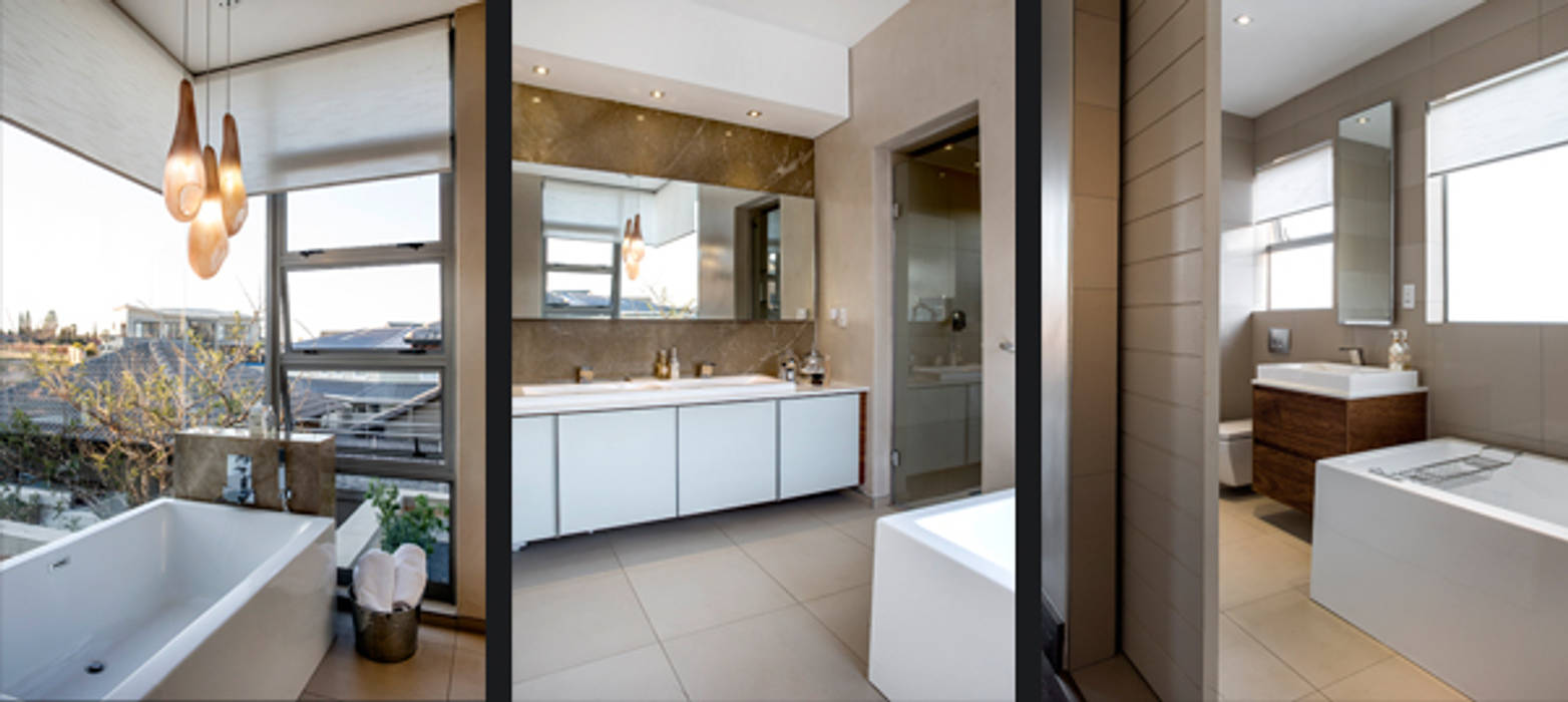 Residence Naidoo, FRANCOIS MARAIS ARCHITECTS FRANCOIS MARAIS ARCHITECTS Modern Banyo