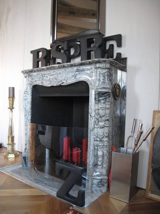 PRG, ALDENA ALDENA Eclectic style living room Fireplaces & accessories
