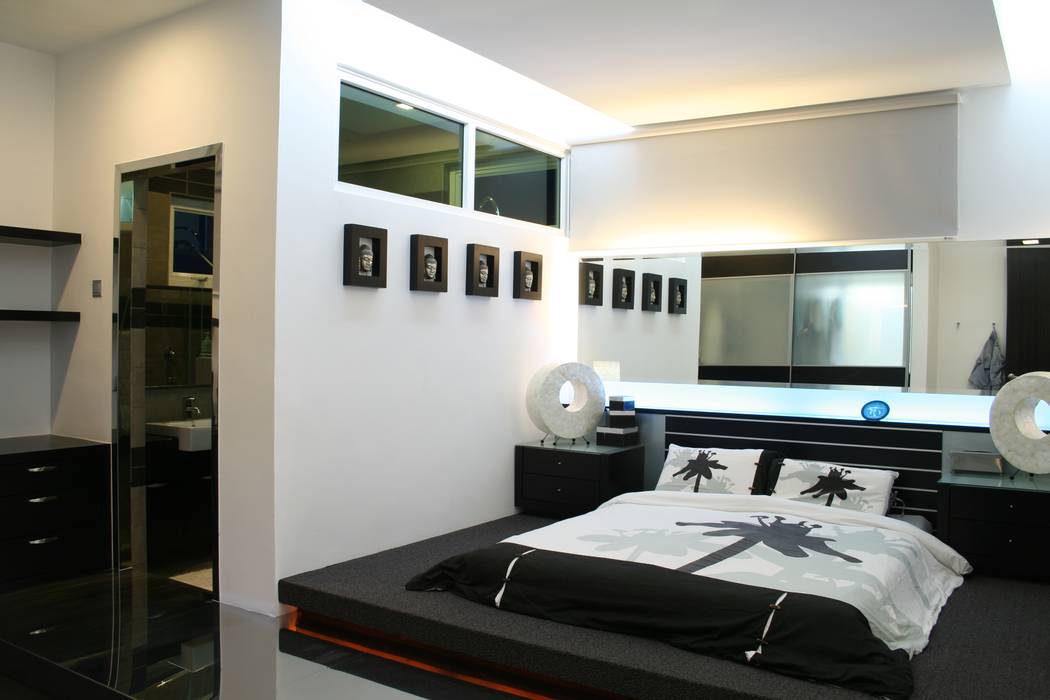 Tropical Retreat | SEMI-DETACHED, Design Spirits Design Spirits Dormitorios de estilo tropical