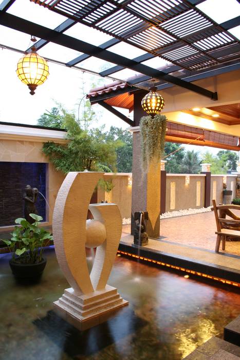 Tropical Retreat | SEMI-DETACHED, Design Spirits Design Spirits Tropical style houses