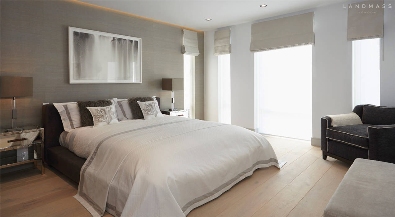 MASTER BEDROOM Landmass London Habitaciones modernas