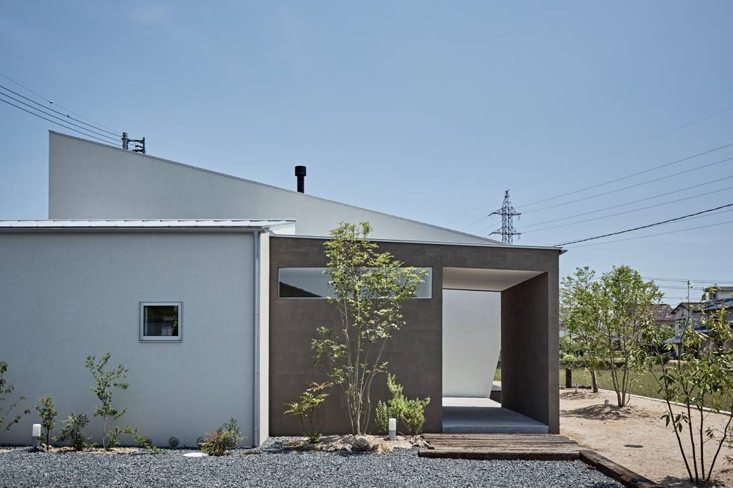 ホワイエのある家, toki Architect design office toki Architect design office Modern houses