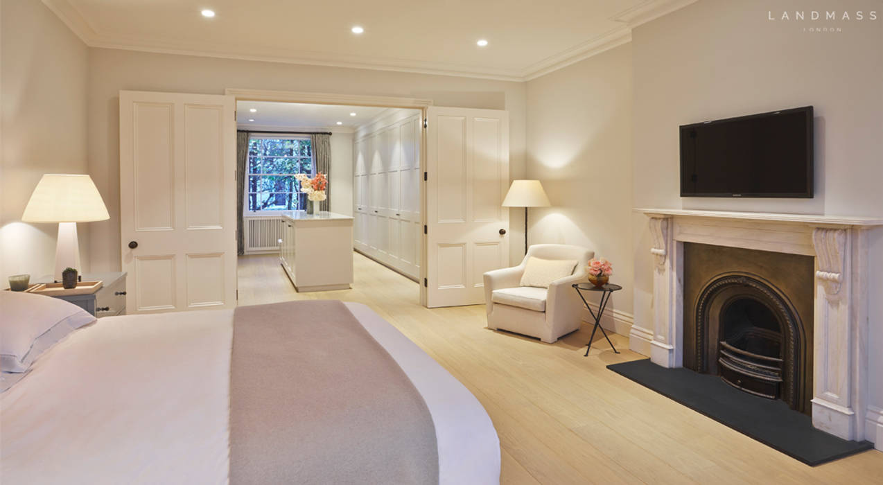 MASTER BEDROOM Landmass London Classic style bedroom