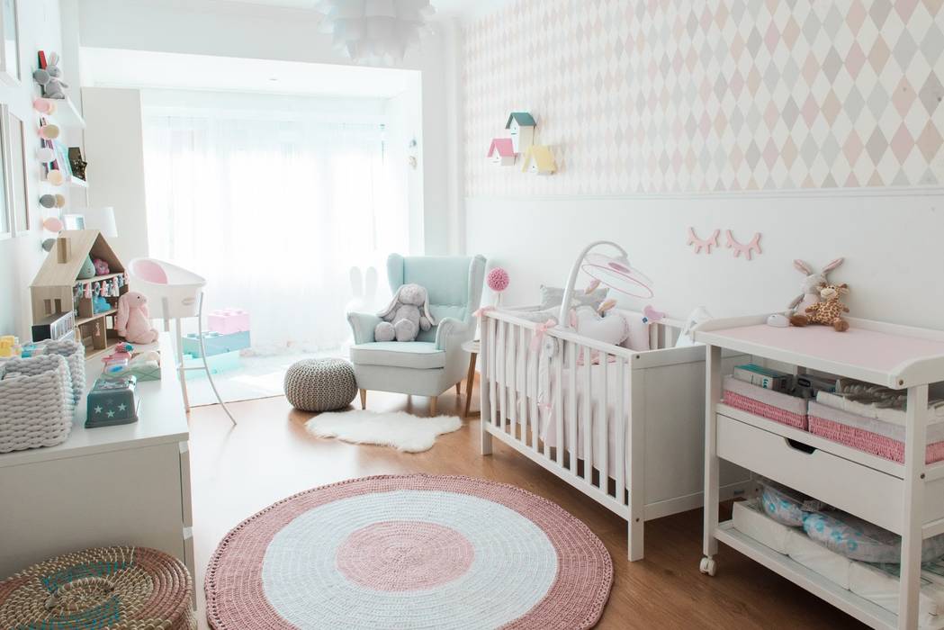 Quarto de Bebé, In&Out In&Out Habitaciones para niños de estilo moderno