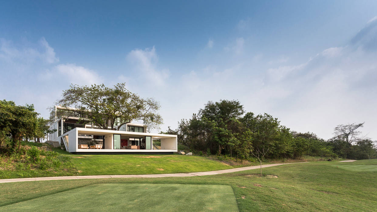 Contexto Yucatan Green Design Casas de estilo minimalista Arquitectura,Diseño,exteriores,contexto,fachadas,casa