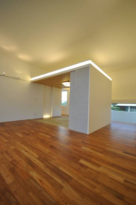 HG-HOUSE, 門一級建築士事務所 門一級建築士事務所 Living room Plywood