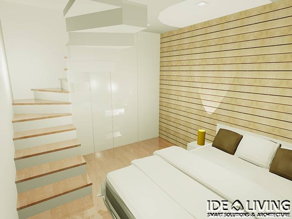 Pinheiro Place - Apartamentos Turísticos , Idealiving Idealiving モダンスタイルの寝室