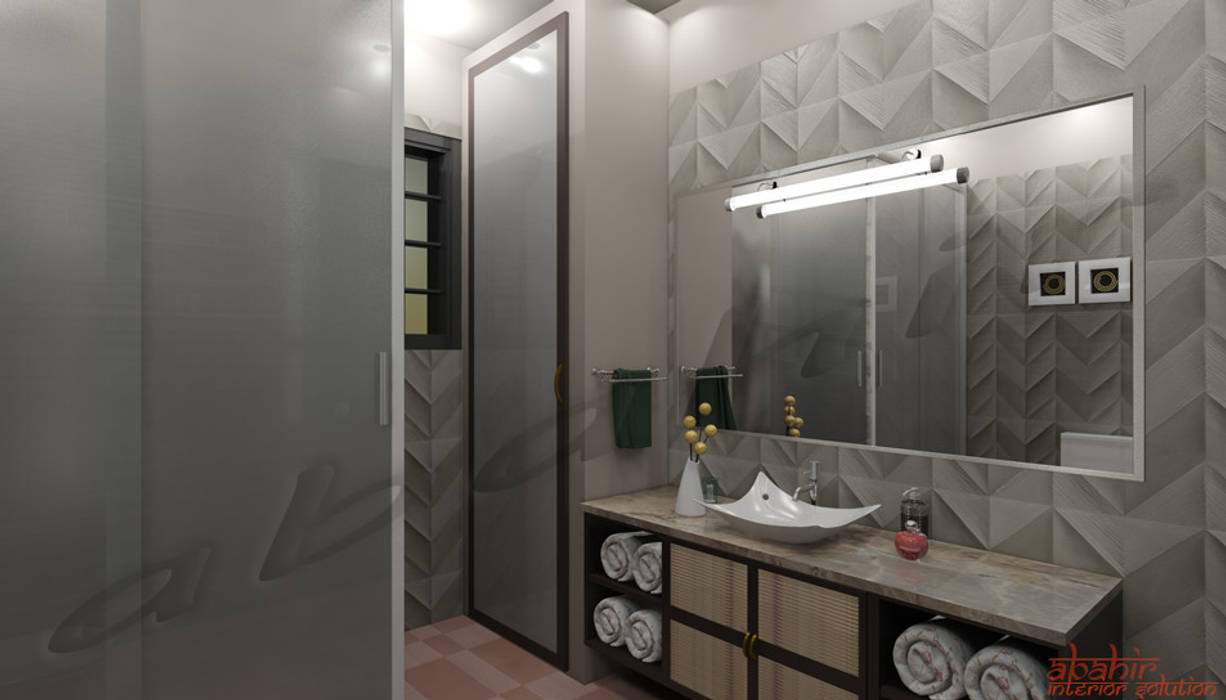 Residential Projects, Abahir Interiors Abahir Interiors Classic style bathroom