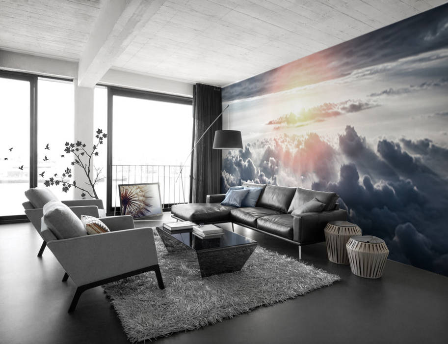 Dreams come true Pixers Salon moderne sky,clouds,wall mural,wallpaper,view,landscape