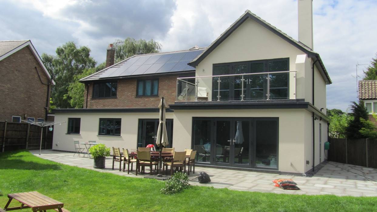 Rear of house after conversion XL Architects LLP