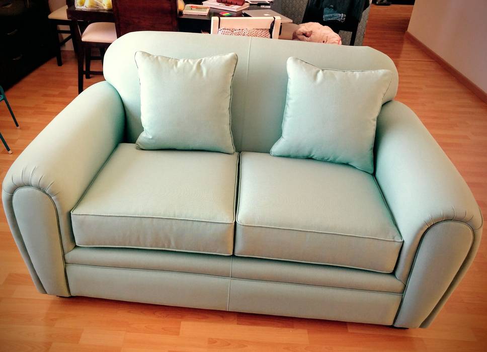Re tapizado y modificación de sillón Love Seat (2 plazas), Estilo en muebles Estilo en muebles